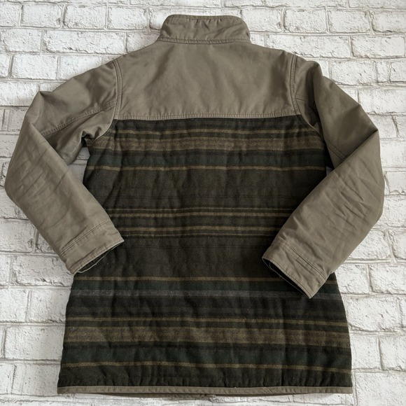Patagonia Women's S Out Yonder Jacket Coat 26895 Wool Blend Blanket Sage Khaki - Picture 4 of 7